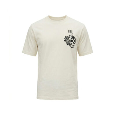 vril graphic tee – spectrum skull