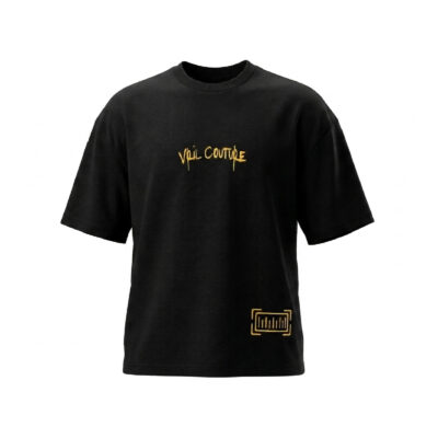 vril signature tee – black gold (front)